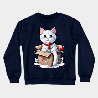 Cat christmas Crewneck Sweatshirt